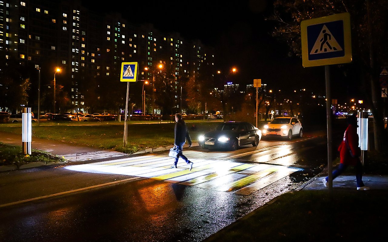 пешеходные переходы в москве